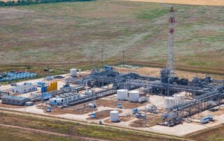 Facility siting study for industrial plant location and safety analysis.